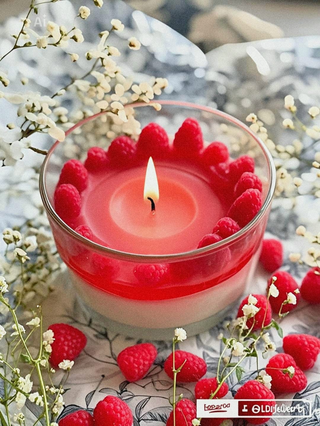 Mix Berries Candle – Handmade Luxury Scented Candle